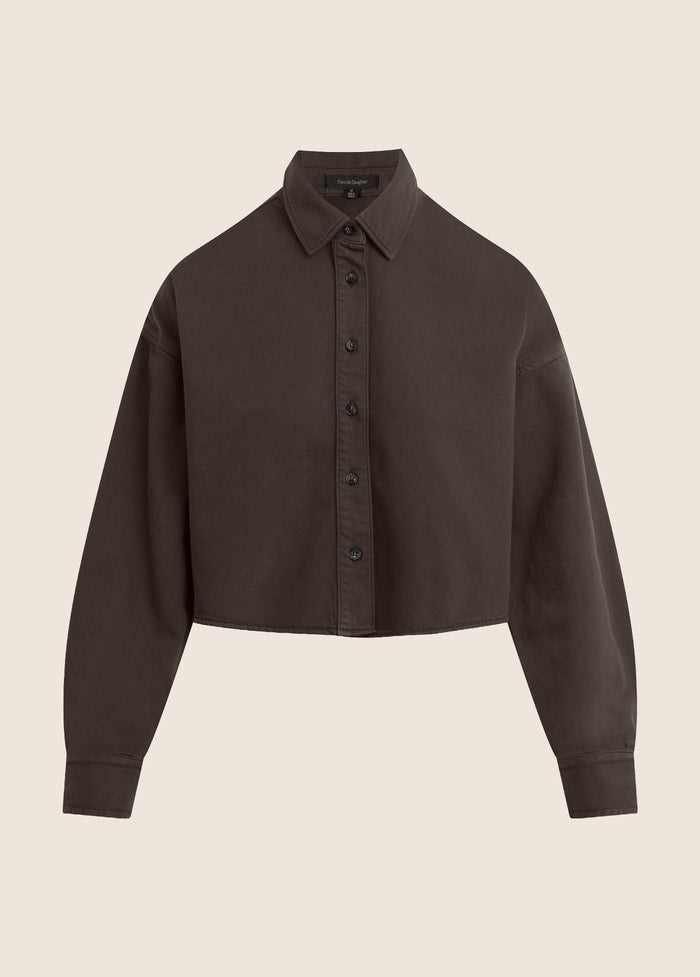 THE CROP EX-BOYFRIEND SHIRT