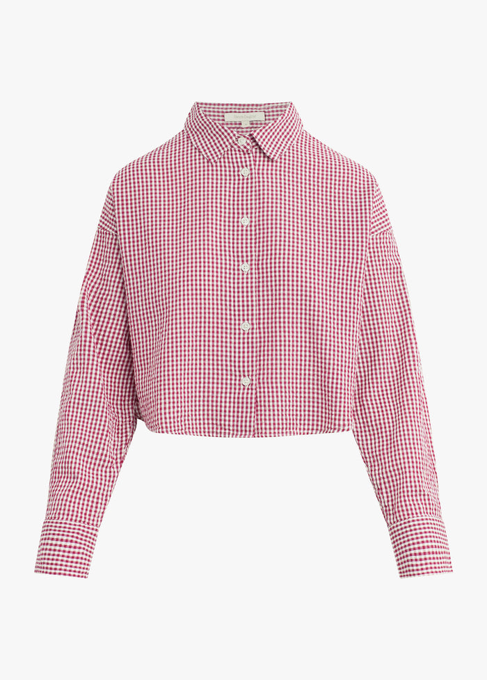 THE CROP EX-BOYFRIEND SHIRT