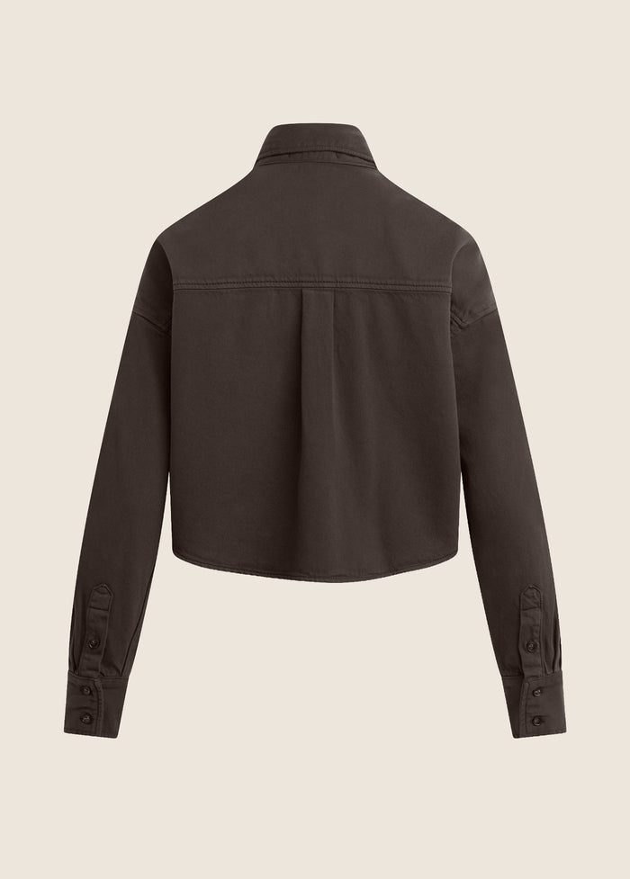 THE CROP EX-BOYFRIEND SHIRT