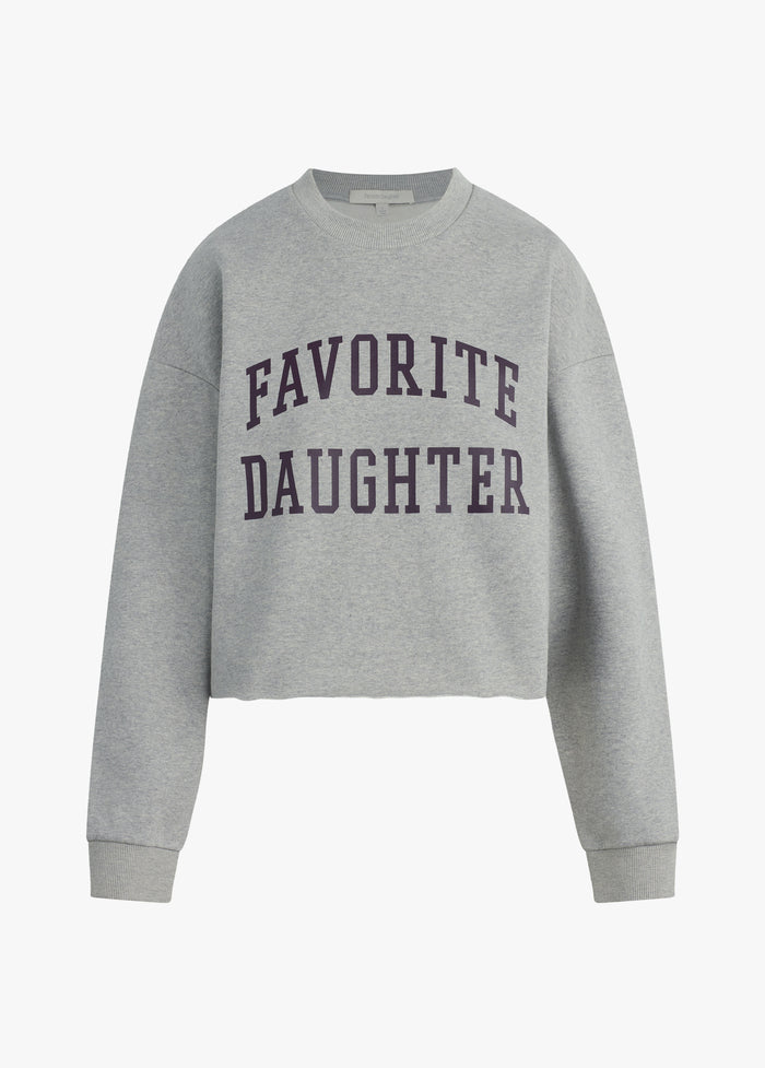 THE CROPPED COLLEGIATE SWEATSHIRT