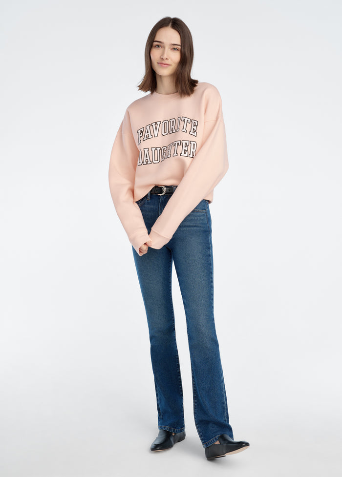 THE CROPPED COLLEGIATE SWEATSHIRT