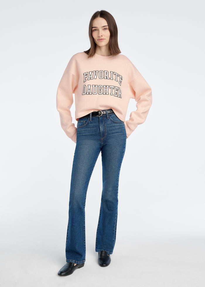 THE CROPPED COLLEGIATE SWEATSHIRT