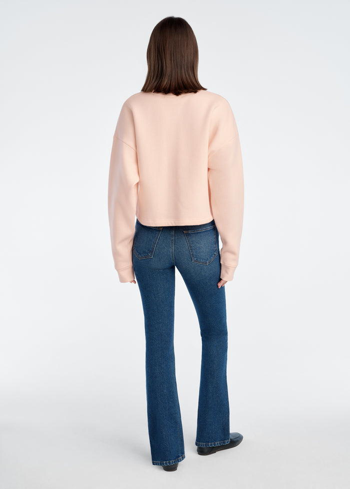 THE CROPPED COLLEGIATE SWEATSHIRT