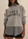 THE CROPPED DAD'S FAVORITE SWEATSHIRT