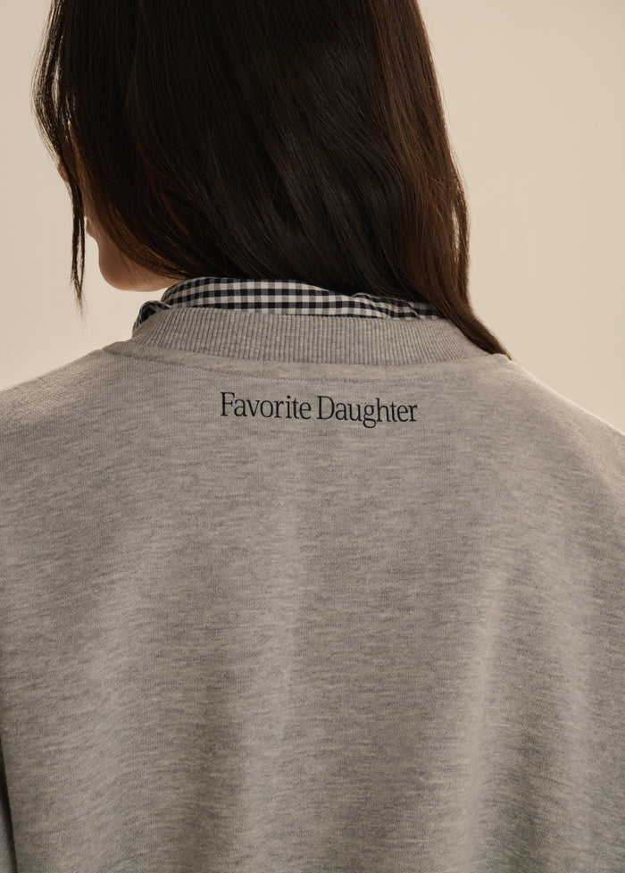 THE CROPPED DAD'S FAVORITE SWEATSHIRT