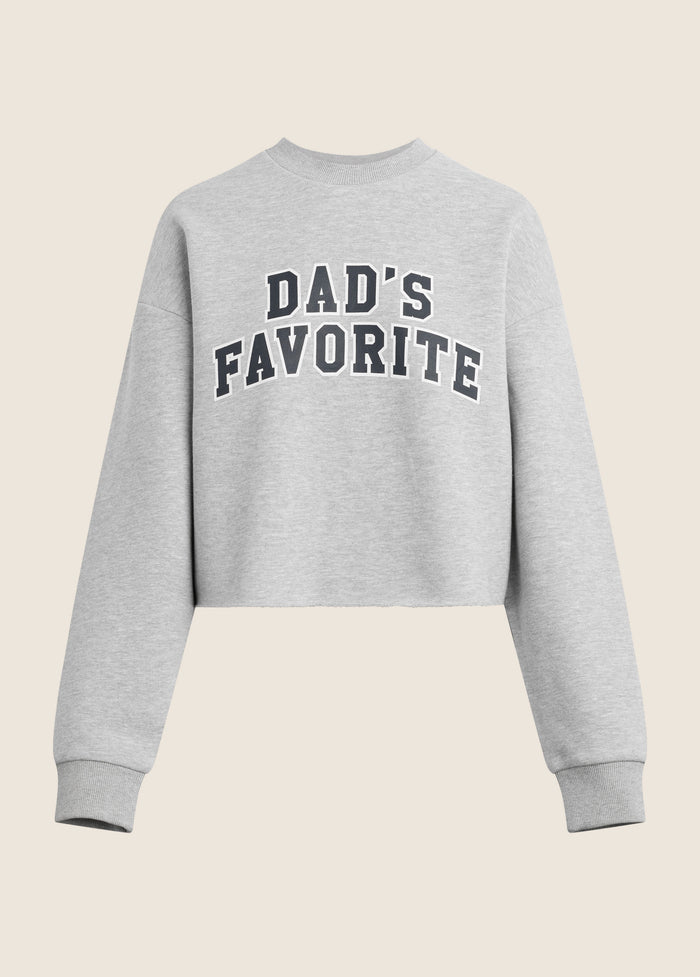 THE CROPPED DAD'S FAVORITE SWEATSHIRT