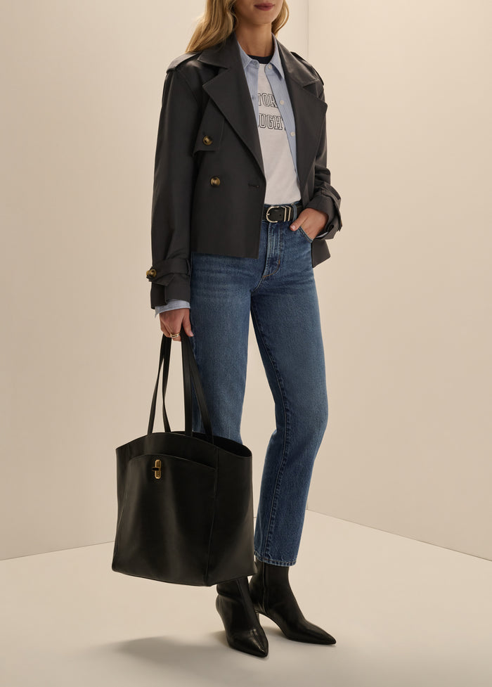 THE CROPPED FAVORITE RINGER TEE