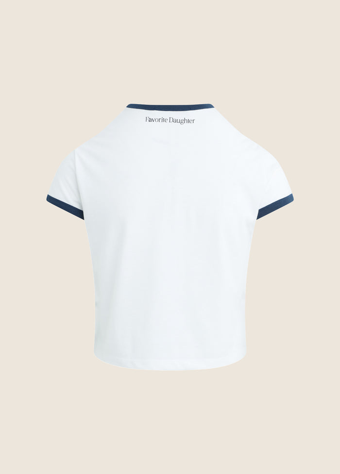 THE CROPPED FAVORITE RINGER TEE