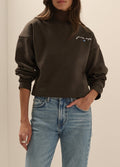 THE CROPPED SIGNATURE SWEATSHIRT