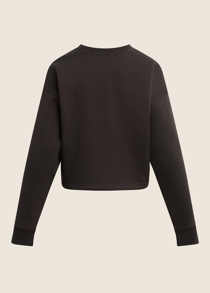 THE CROPPED SIGNATURE SWEATSHIRT