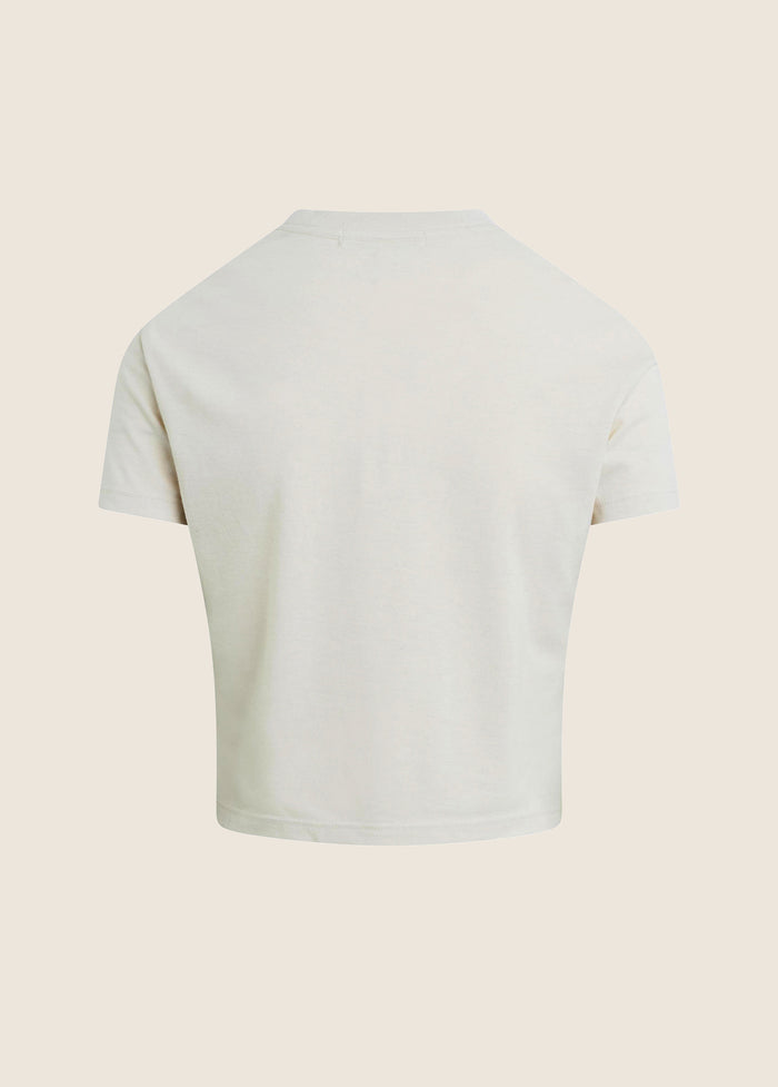 THE CROPPED SIGNATURE TEE