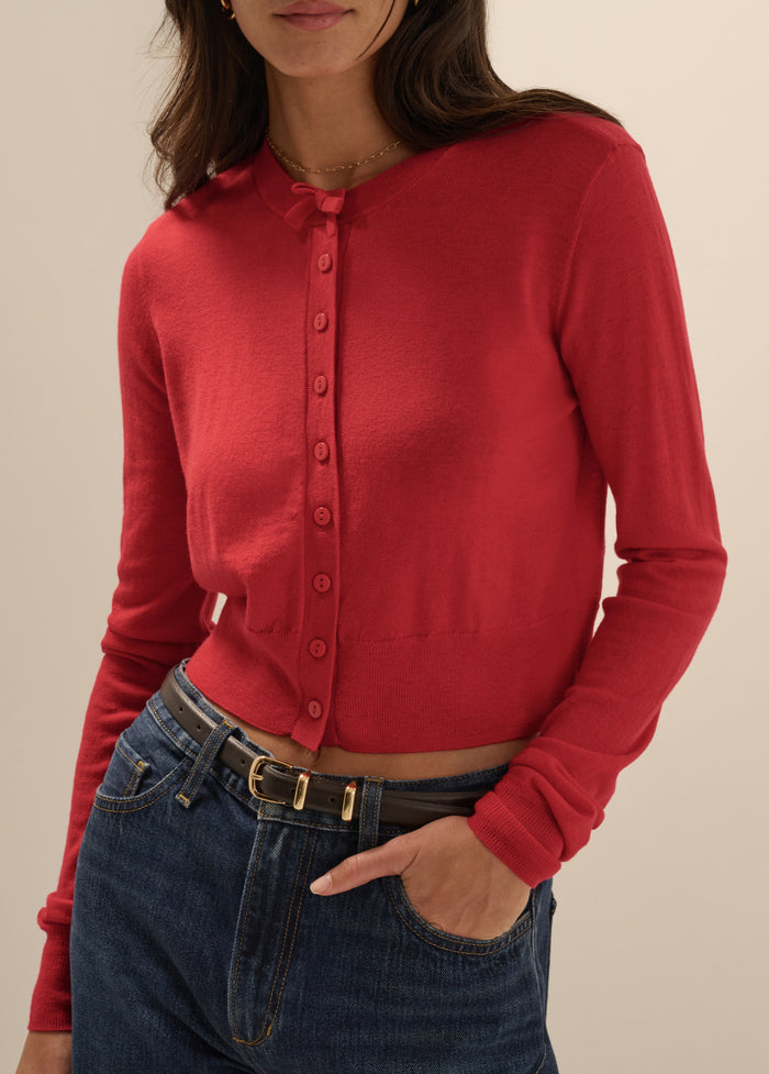 THE CURTSEY CARDIGAN