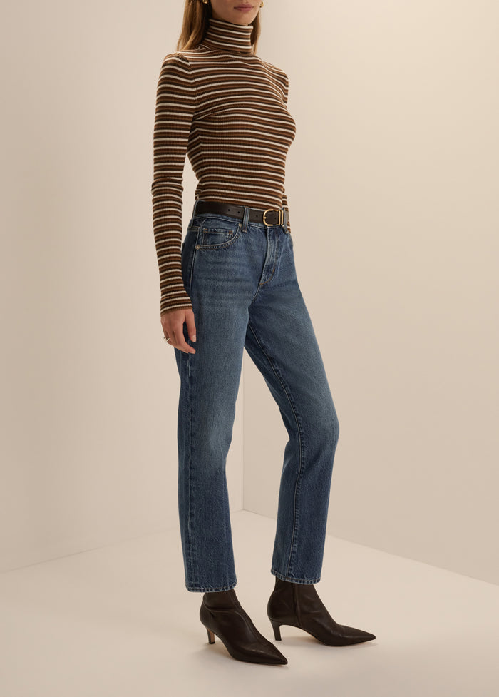 THE DOT MID RISE STRAIGHT ANKLE