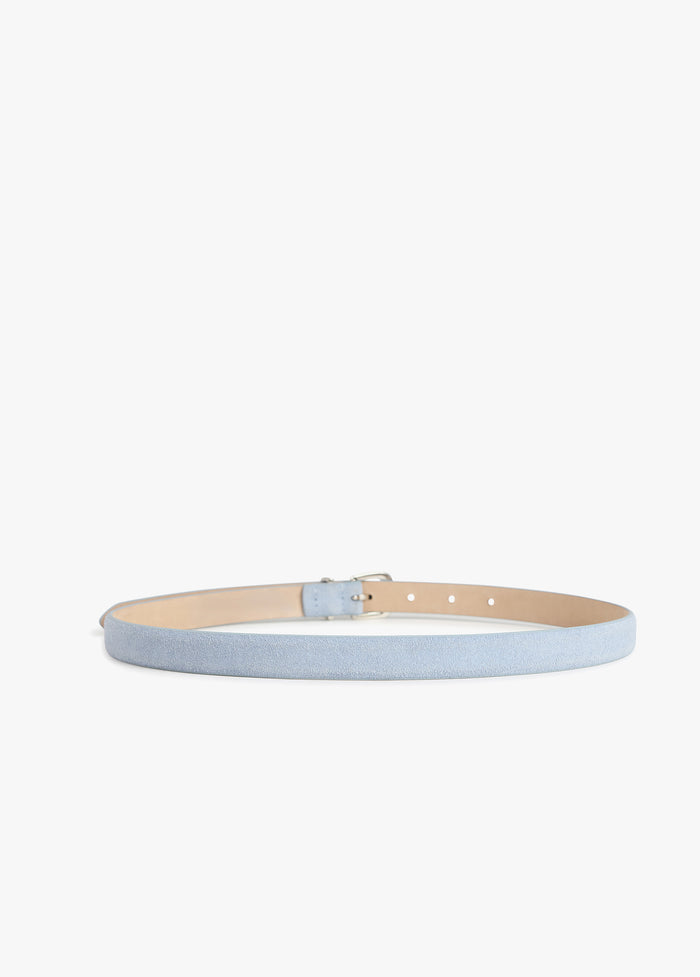 soft blue polished nickel