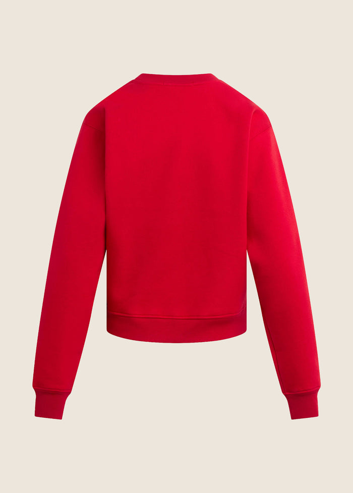 THE EMBROIDERED FAVORITE DAUGHTER HEART SWEATSHIRT