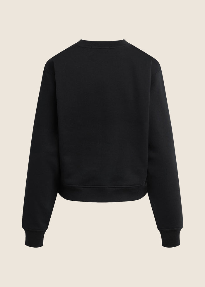 THE EMBROIDERED FAVORITE DAUGHTER HEART SWEATSHIRT