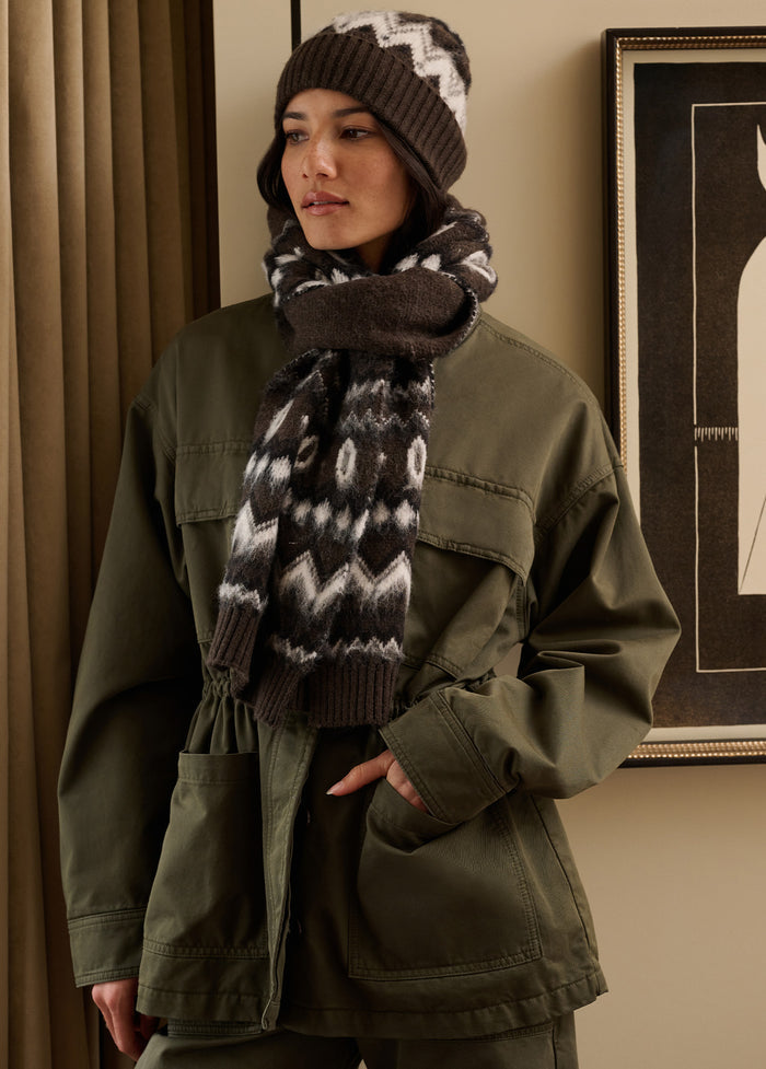 THE FAIRISLE SCARF