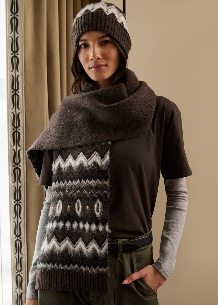THE FAIRISLE SCARF