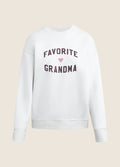 THE FAVORITE GRANDMA SWEATSHIRT
