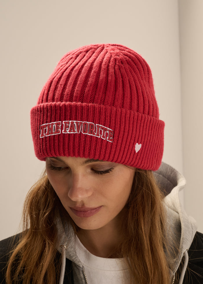 THE FAVORITE LOGO BEANIE