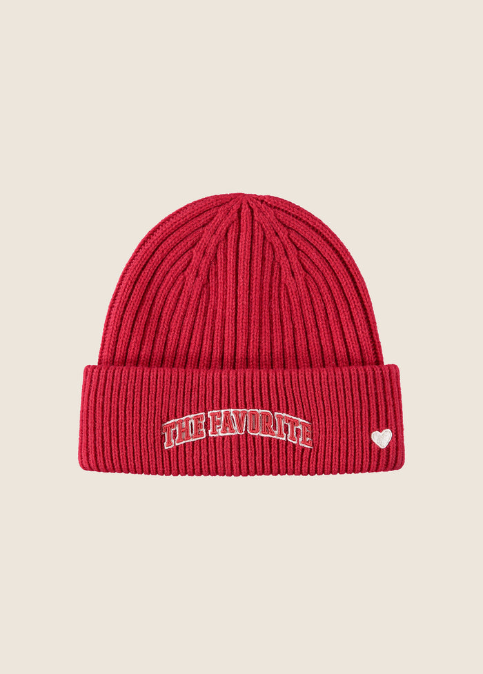 THE FAVORITE LOGO BEANIE