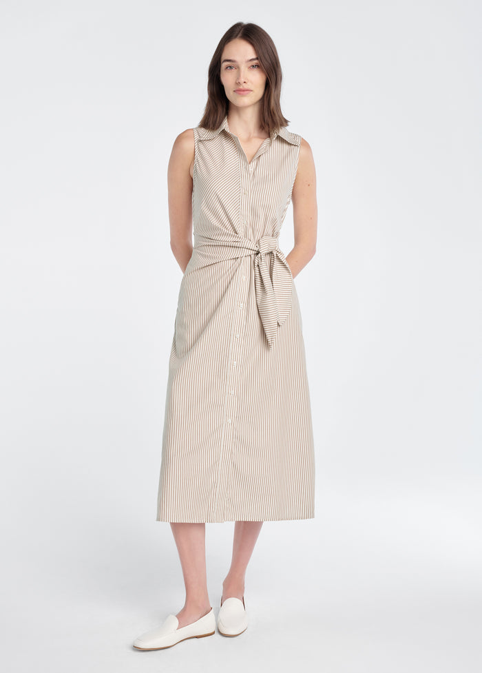soft taupe stripe