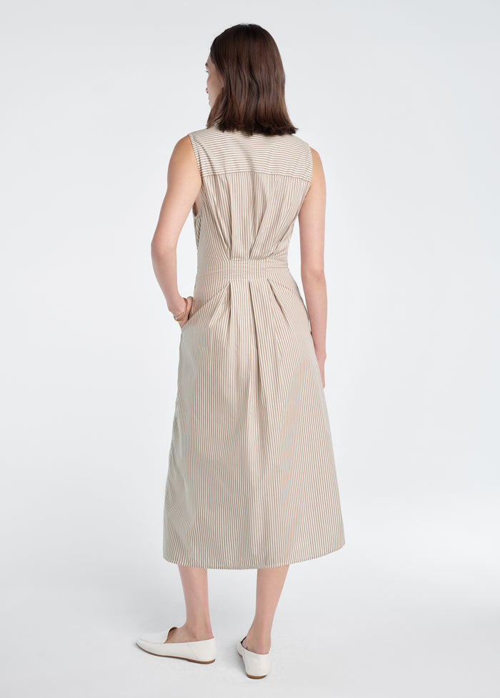 soft taupe stripe