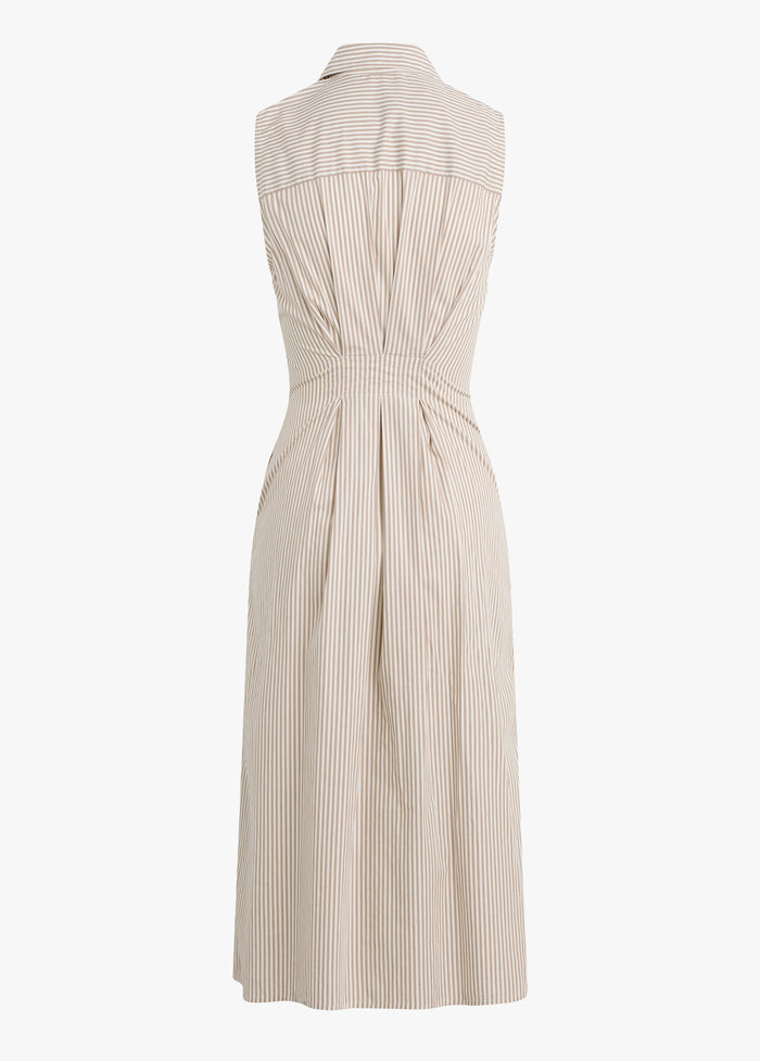 soft taupe stripe