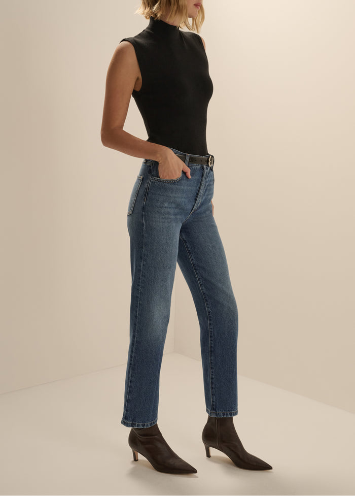 THE HERITAGE MOCKNECK TOP