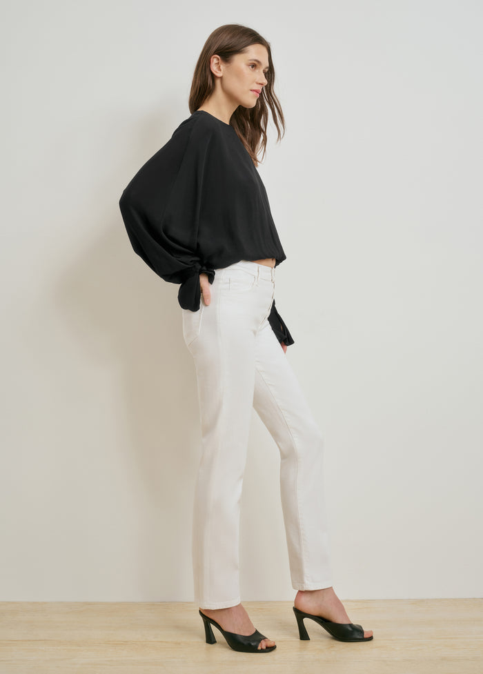 THE JEN MID RISE SLIM STRAIGHT