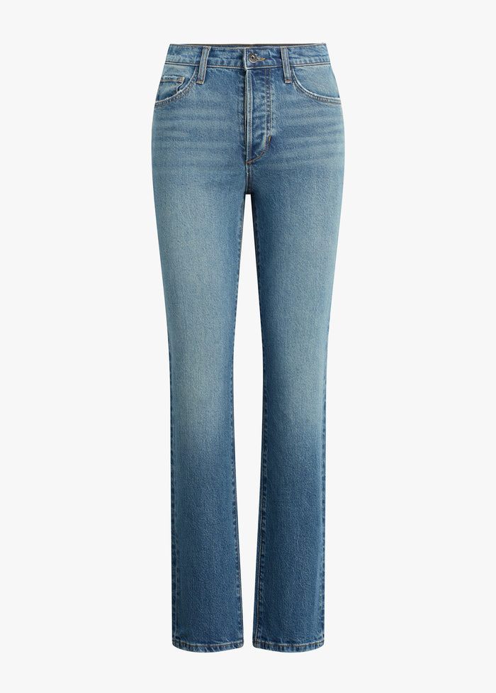 THE JEN MID RISE SLIM STRAIGHT