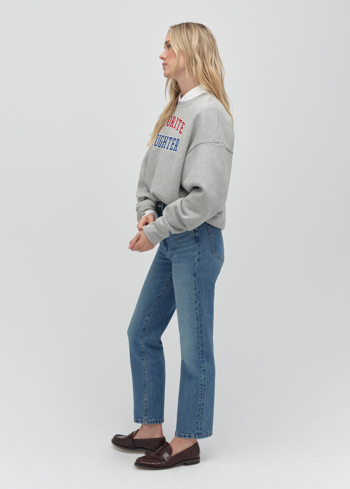 heather grey red blue