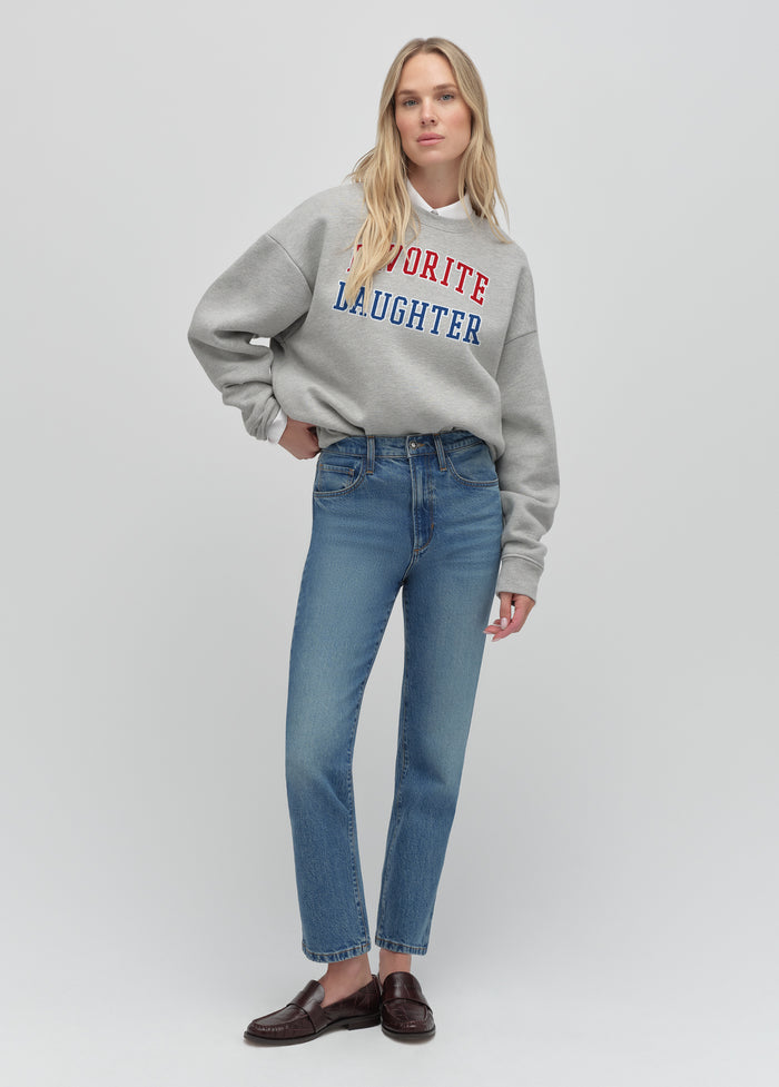 heather grey red blue