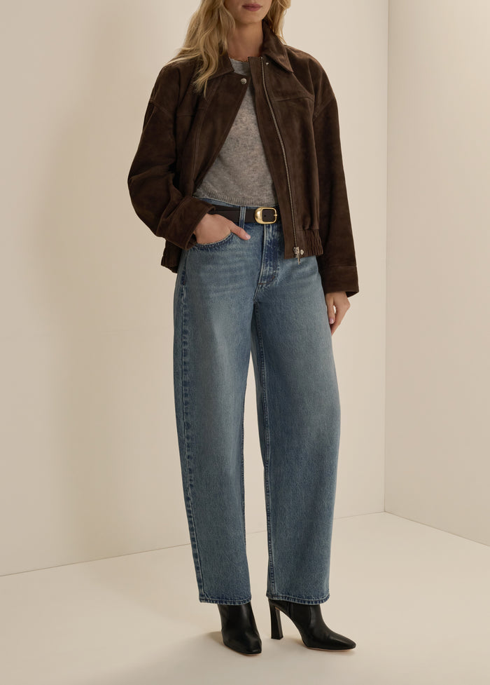 THE MERCER MID RISE EASY BARELY BARREL