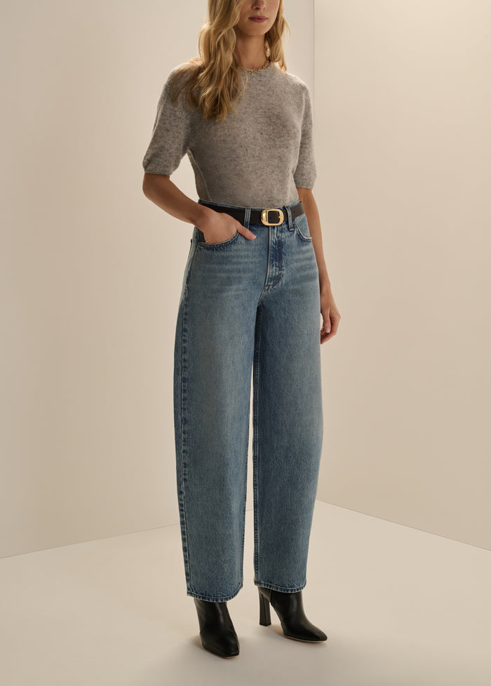 THE MERCER MID RISE EASY BARELY BARREL
