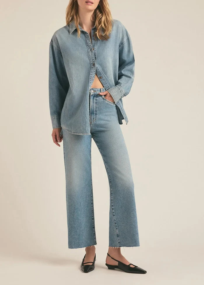 THE MISCHA SUPER HIGH RISE WIDE LEG ANKLE