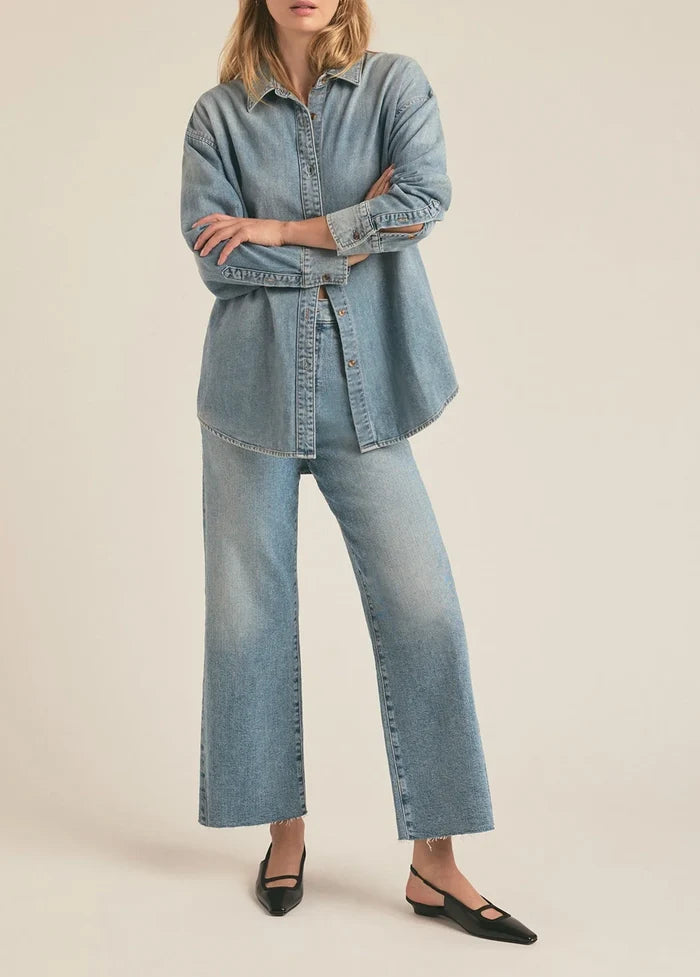 THE MISCHA SUPER HIGH RISE WIDE LEG ANKLE