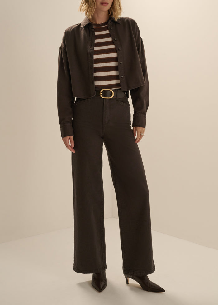 THE MISCHA SUPER HIGH RISE WIDE LEG ANKLE