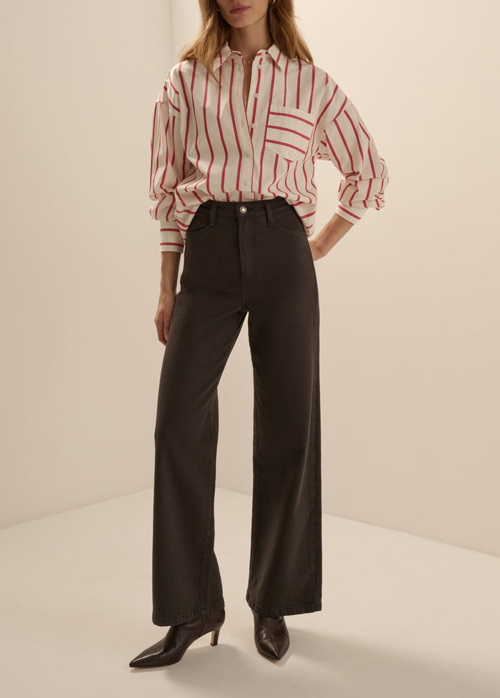 THE MISCHA SUPER HIGH RISE WIDE LEG ANKLE