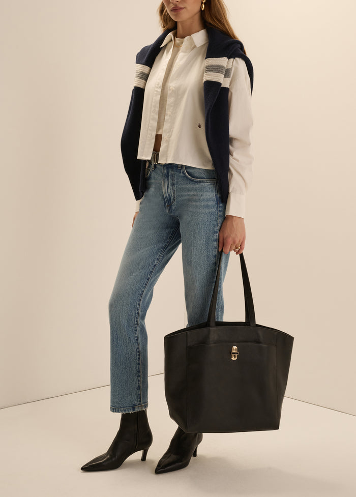 THE NEXT CHAPTER CROPPED SHIRT