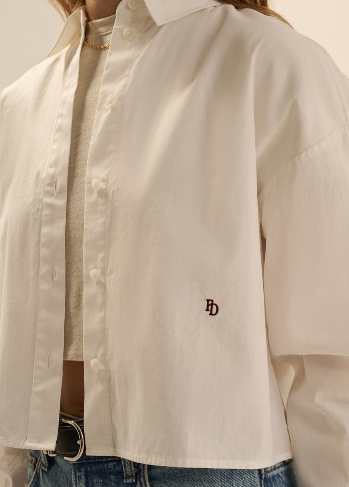 THE NEXT CHAPTER CROPPED SHIRT