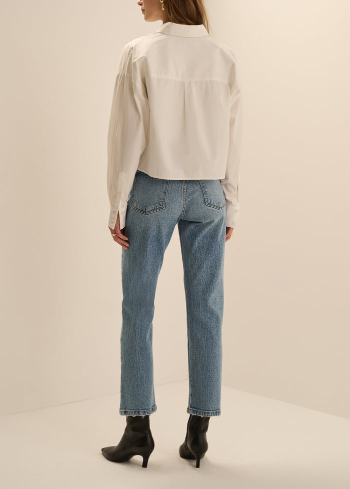 THE NEXT CHAPTER CROPPED SHIRT