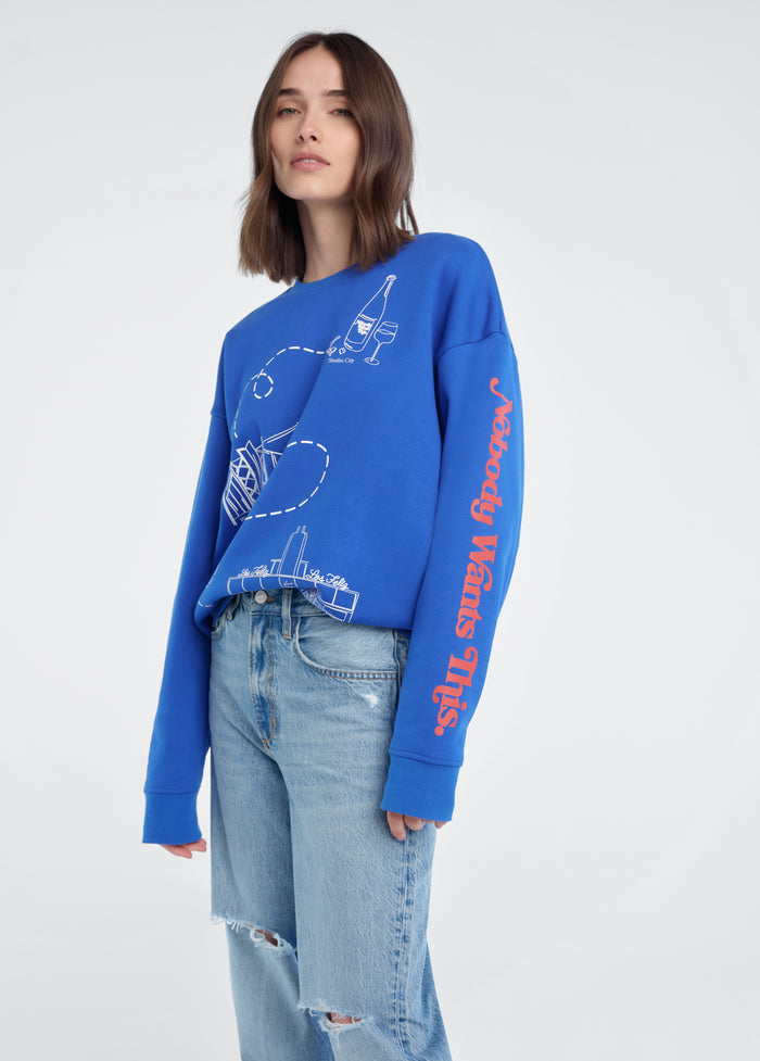 bright blue
