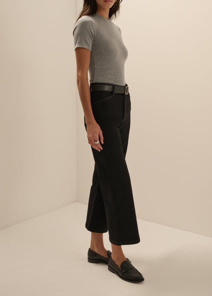 THE RUBY MID RISE WIDE LEG STRAIGHT