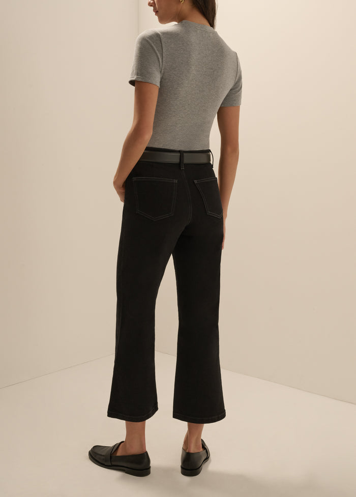 THE RUBY MID RISE WIDE LEG STRAIGHT
