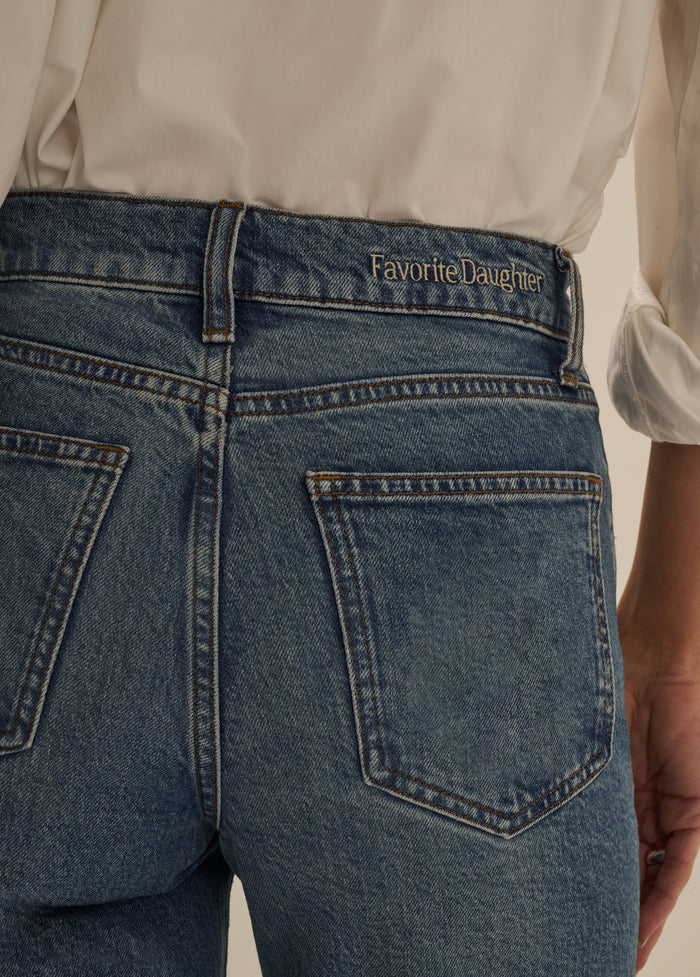 THE RUBY MID RISE WIDE LEG STRAIGHT