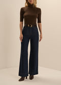 THE SHORTIE MISCHA SUPER HIGH RISE WIDE LEG