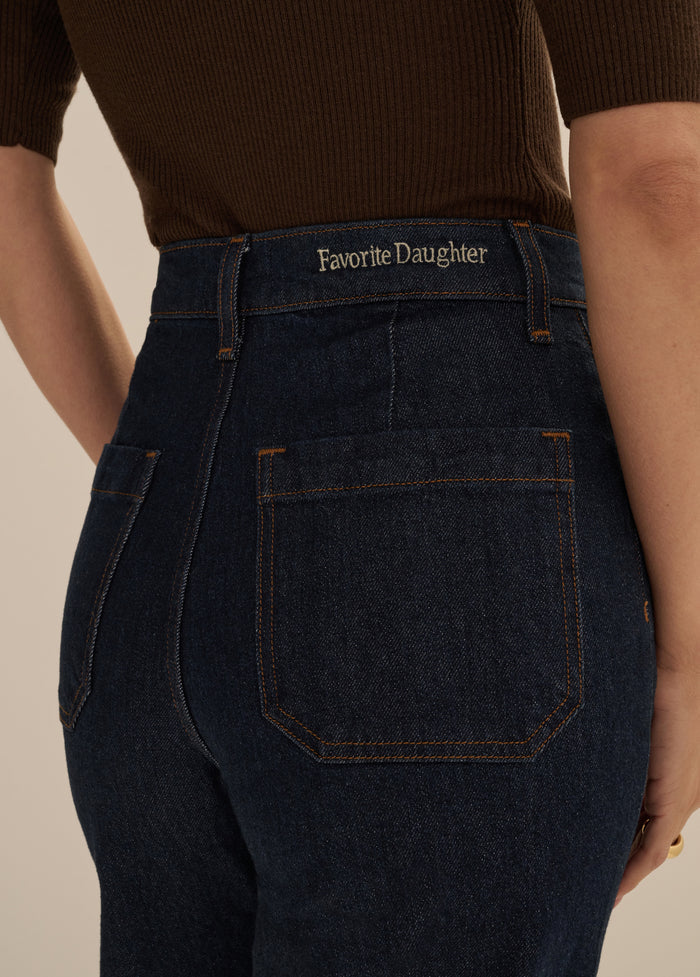 THE SHORTIE MISCHA SUPER HIGH RISE WIDE LEG