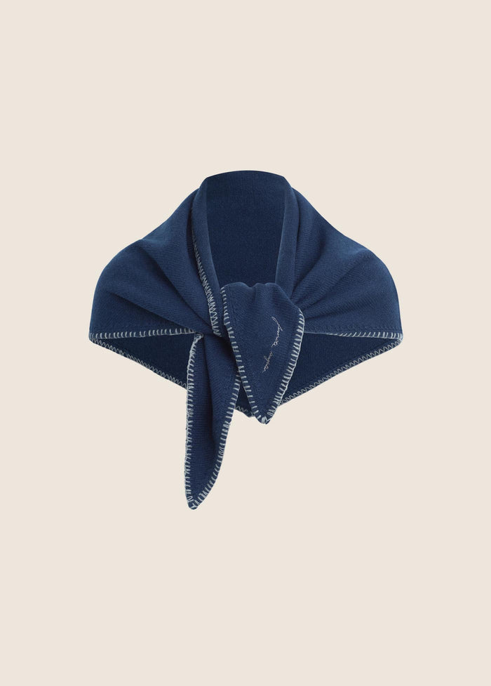 THE STITCHED TRIANGLE SCARF