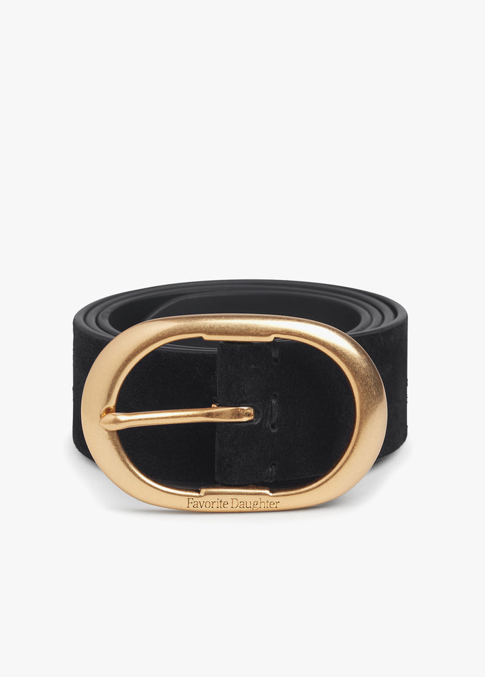 suede black antique brass